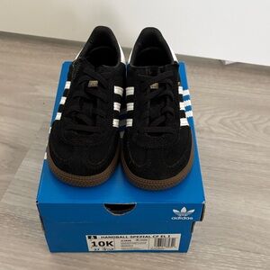 Adidas Kids Black and White Sneakers